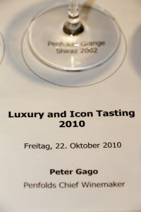 Penfolds-Tasting