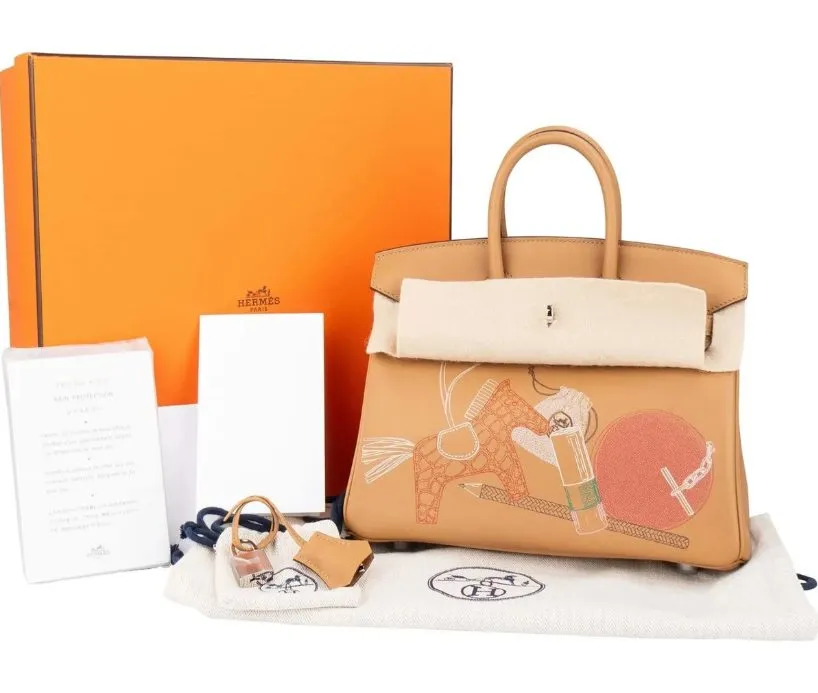 Hermes Biscuit Swift Leather Limited In And Out Bi braun