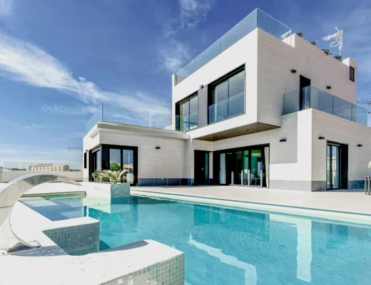 Luxusvilla mit Blick auf den Golf von Mexiko
