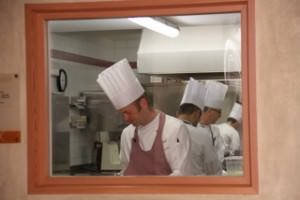 Blick in die Gourmetküche