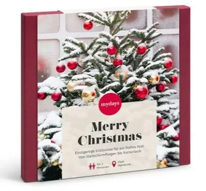 mydays Gutschein Geschenkbox Weihnachten