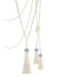 03 Tiffany Double tassel pendant Foto: Tiffany & Co. Foto: Tiffany & Co.