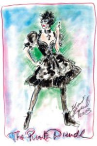 Karl Lagerfeld Dirndl Quelle: Karl Lagerfeld Quelle: Karl Lagerfeld