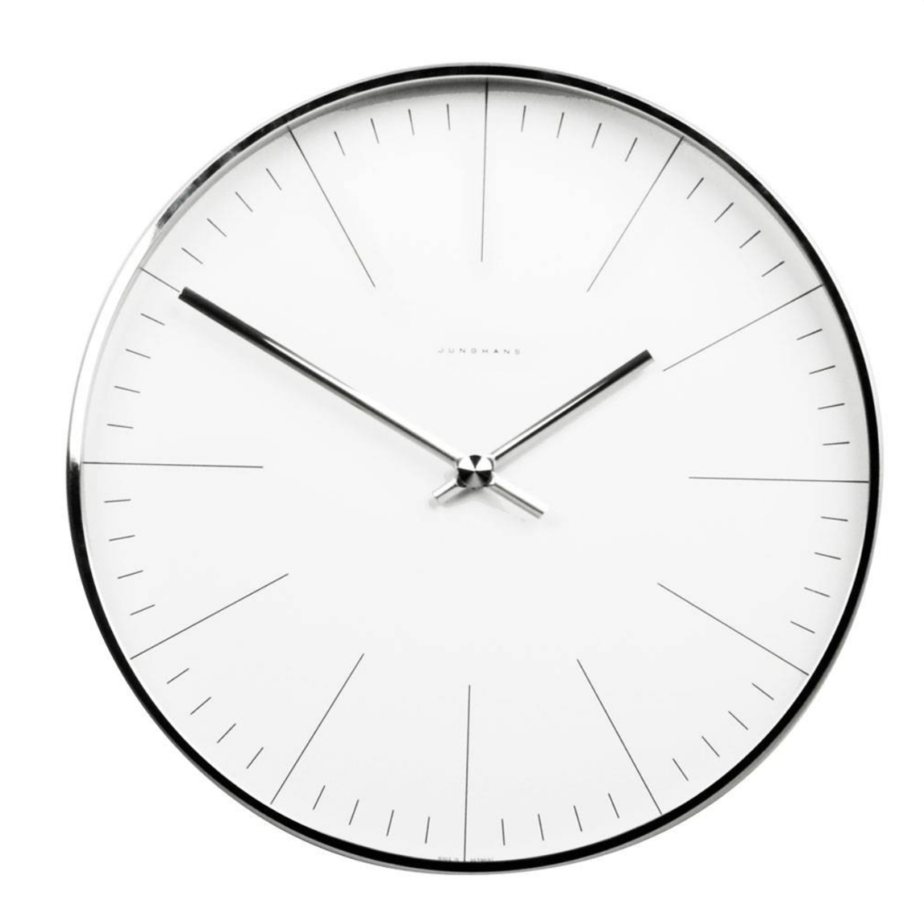 max bill wanduhr 1024x1012 - Junghans Max Bill - Geschichte eines Uhrenklassikers