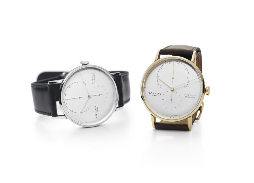 Glashütte NOMOS Lambda 175_Years Gold Weißgold