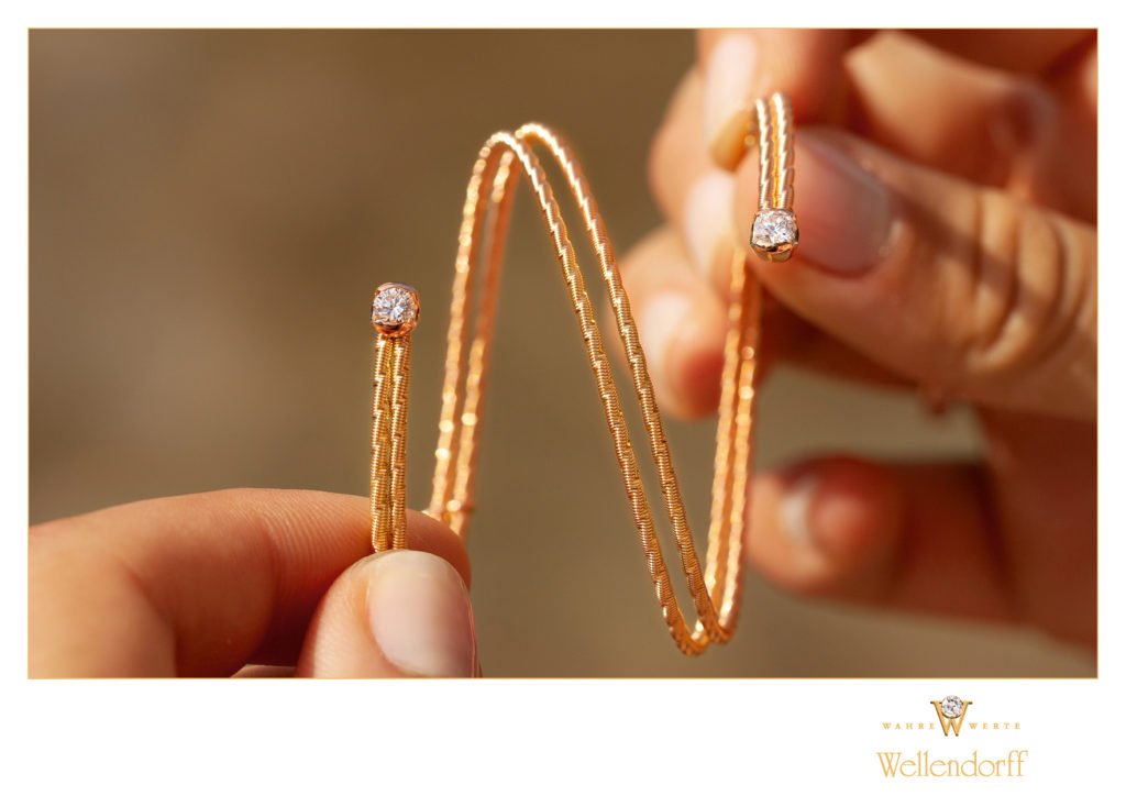 Wellendorff Armband UMARME MICH Solitär