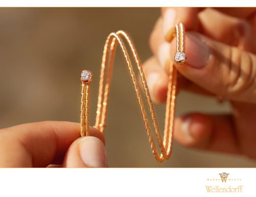 Wellendorff Armband UMARME MICH Solitär