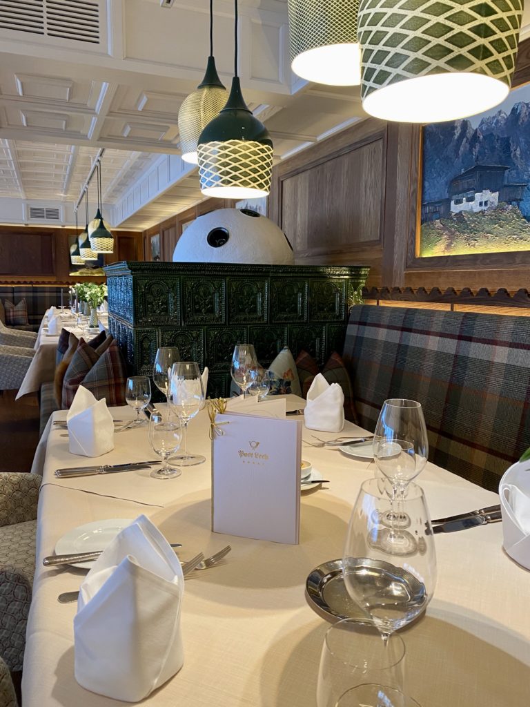 Panorama Restaurant Hotel Post Lech