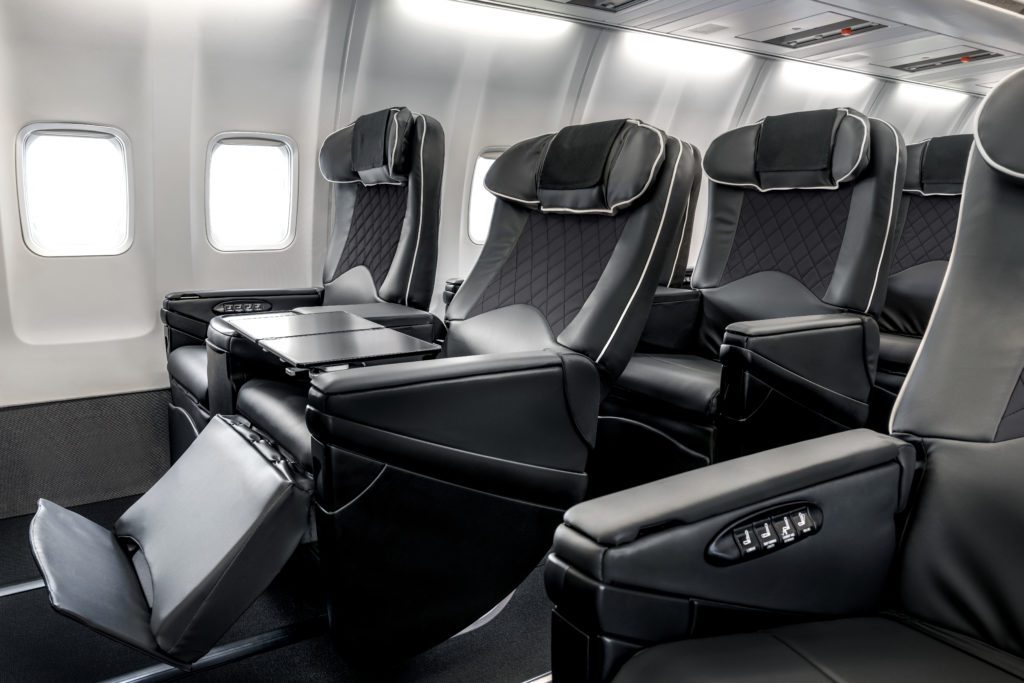 Business Class Flugzeug Sitze