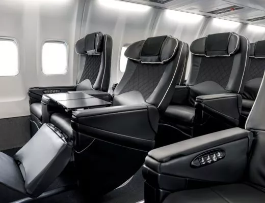 Business Class Flugzeug Sitze