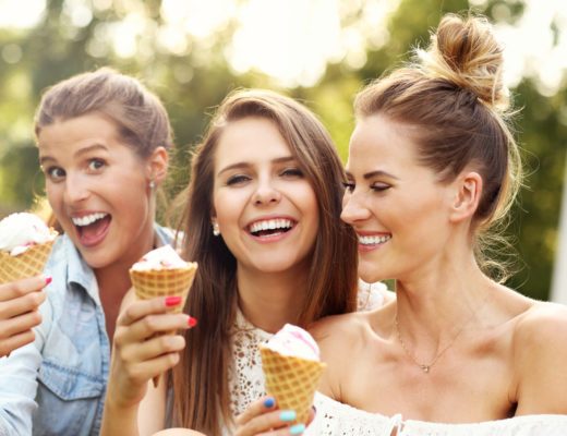 Luxus Eiscreme ist voll im Trend