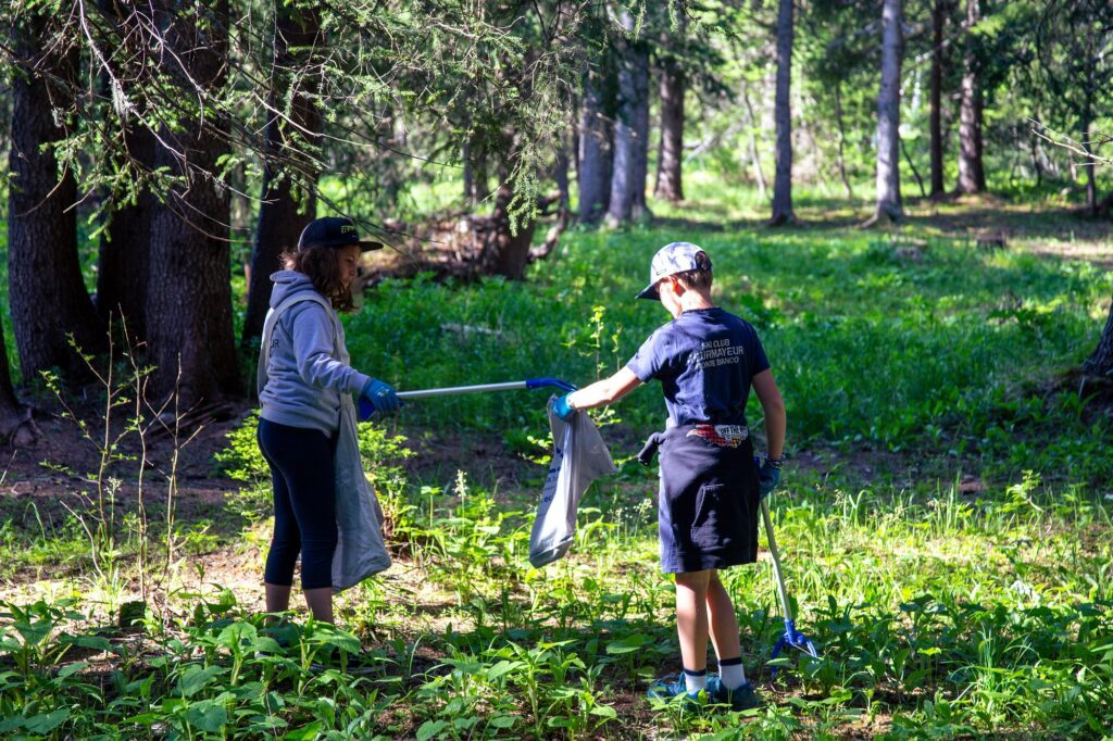 Courmayeur Clean up Day Müllsammelaktion