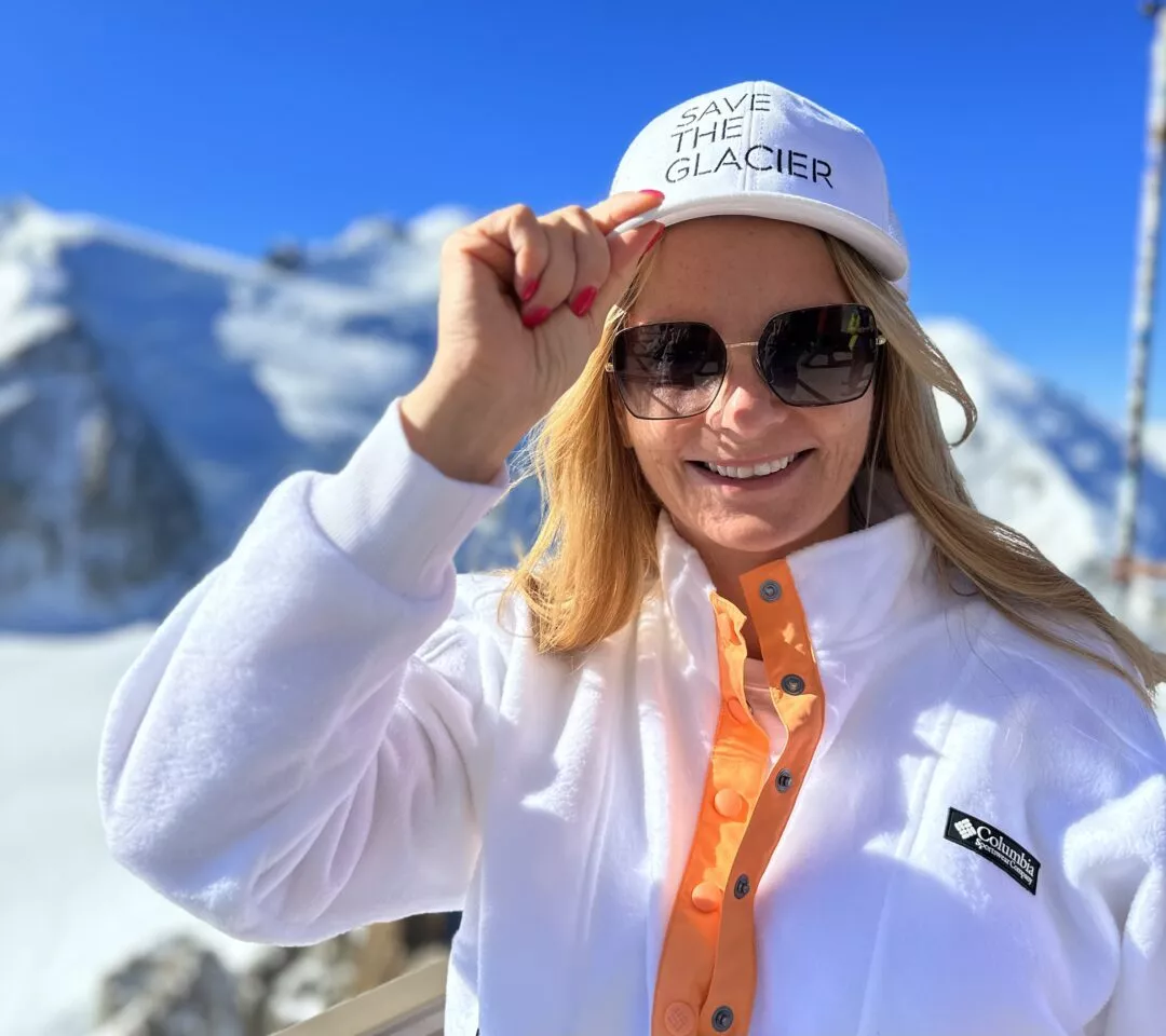 Dr. Klarkowski am Montblanc mit Best of the Alps in Sachen Nachhaltigkeit im Tourismus