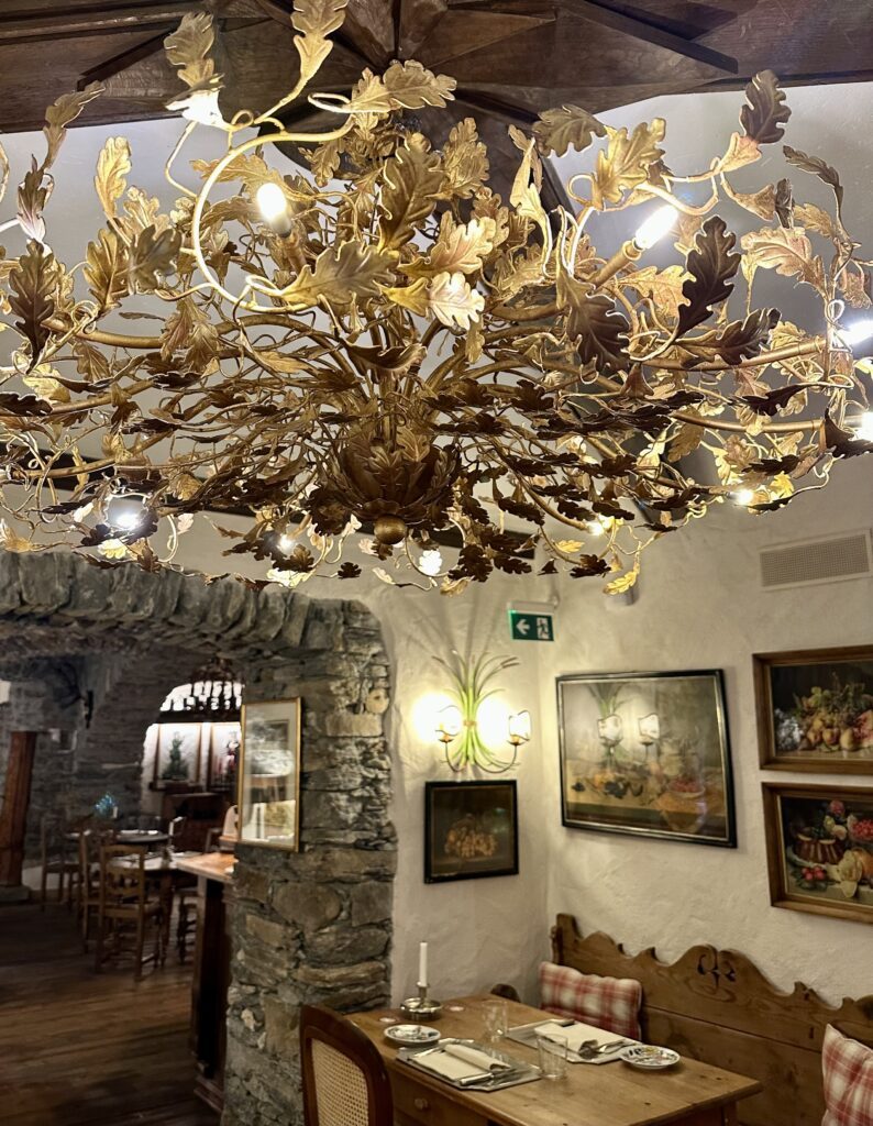 Ristorante Cadran Solaire Courmayeur Italien