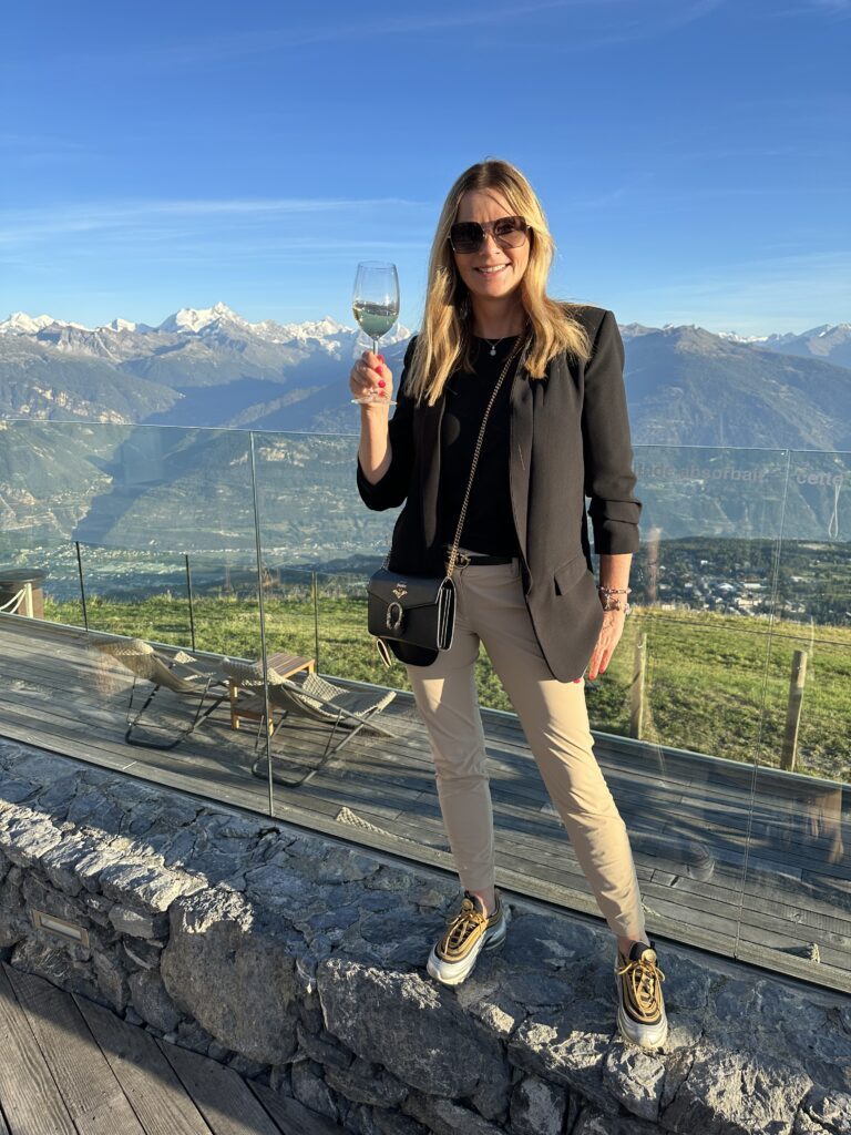 Hotel Chetzeron Crans Montana in ehemaliger Liftstation