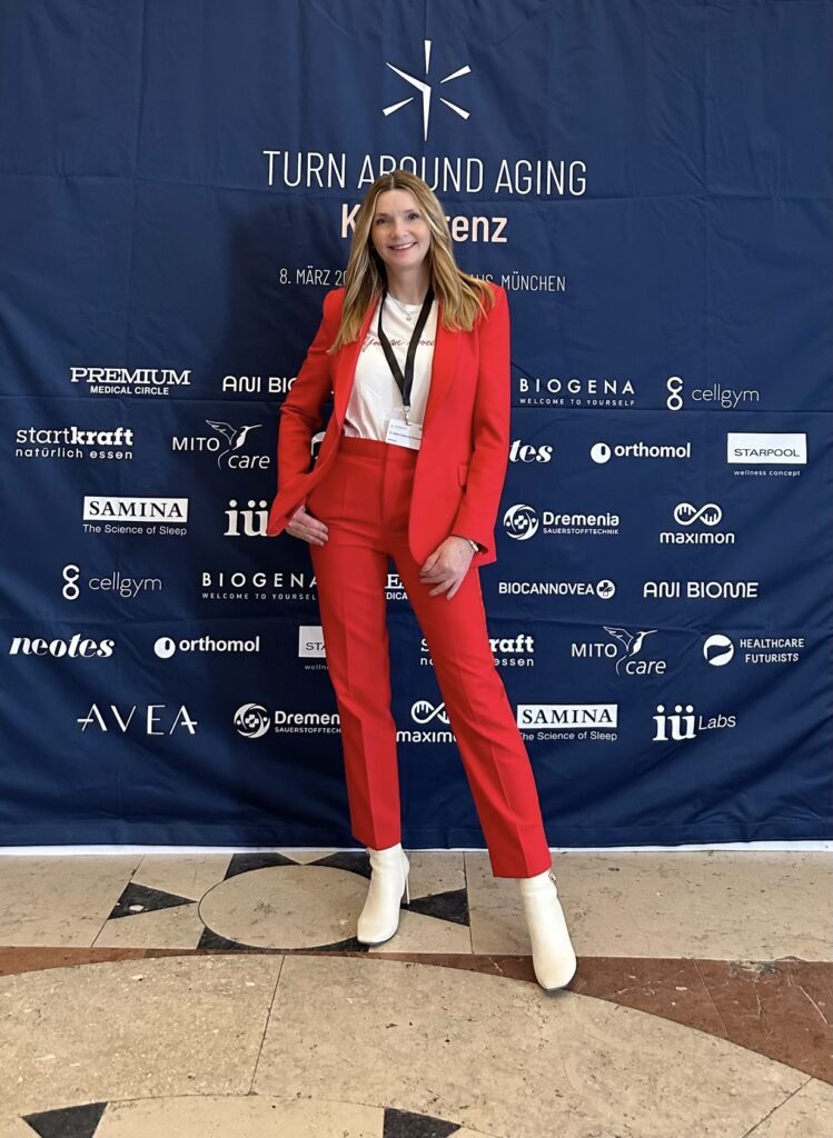 Dr. Klarkowski bei der Turn Around Aging Konferenz