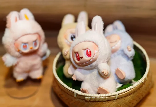 Labubu Figuren Sammlung verschiedene Varianten