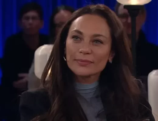 Model Lilly Becker im Kölner Treff bei einem WDR-Interview am 11. März 2025, spricht über ihre Erfahrungen im Dschungelcamp und die Rolle von Trash-TV.