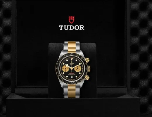 Tudor Black Bay Chronograph in Bicolor (Stahl–Gelbgold) in Präsentationsbox – Luxus-Chronograph von Tudor