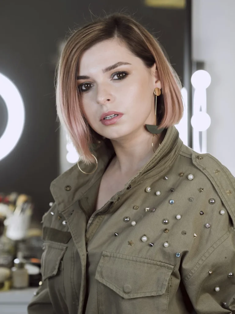 Weicher Midi-Bob bei dünnem Haar mit präziser Schnittkante und natürlichem Volumen