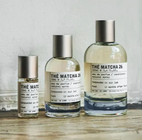 Le Labo Th&eacute; Matcha 26 Parfumflakons in drei Gr&ouml;&szlig;en &ndash; Matcha Parfum aus der Nischenparf&uuml;merie