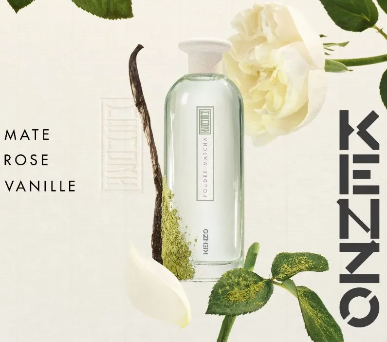 Kenzo Poudre Matcha Parfum mit Matcha-Pulver, Vanille und Rose &ndash; Duftnote Matcha im Parfum