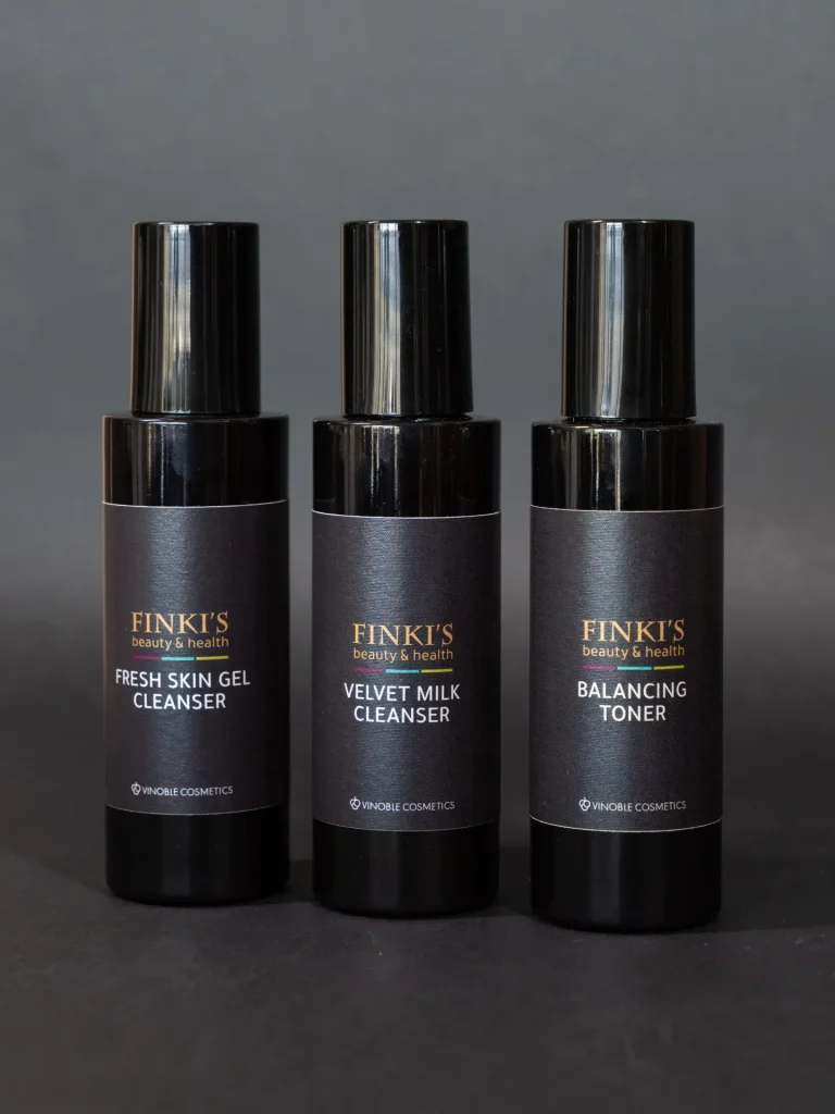 Finki’s Beauty & Health Pflegelinie der Andreus Resorts Südtirol mit exklusiven Produkten und regionalen Wirkstoffen.