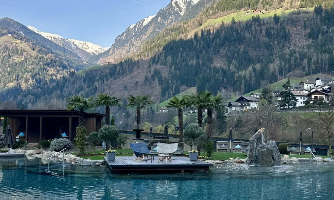 Golf Lodge Adults only der Andreus Resorts in Südtirol als ruhiges Luxusrefugium für Paare und Erholungssuchende