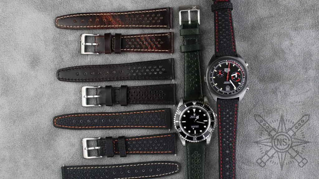 Uhrenarmband auf einer Luxusuhr