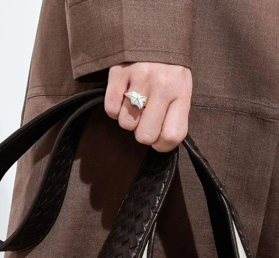 Bottega Veneta Drop Ring